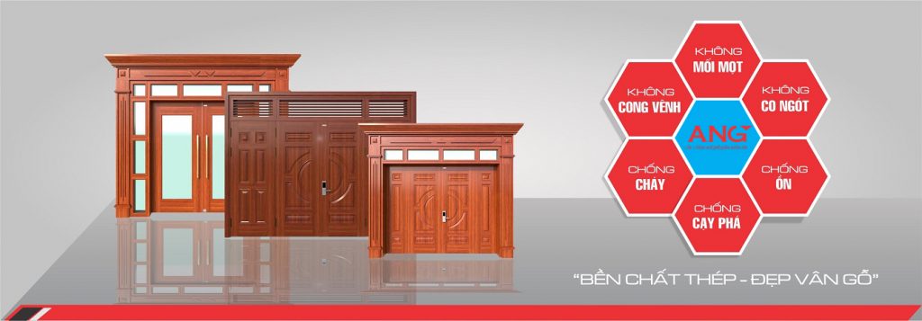Tuyển đại lý cửa thép vân gỗ ANG