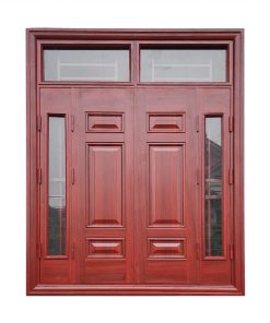 Cửa sổ thép vân gỗ H11-S4L-H320-H00K
