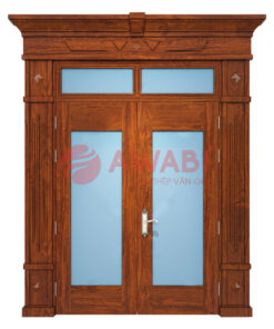 Cửa 2 cánh cân2 cánh kính