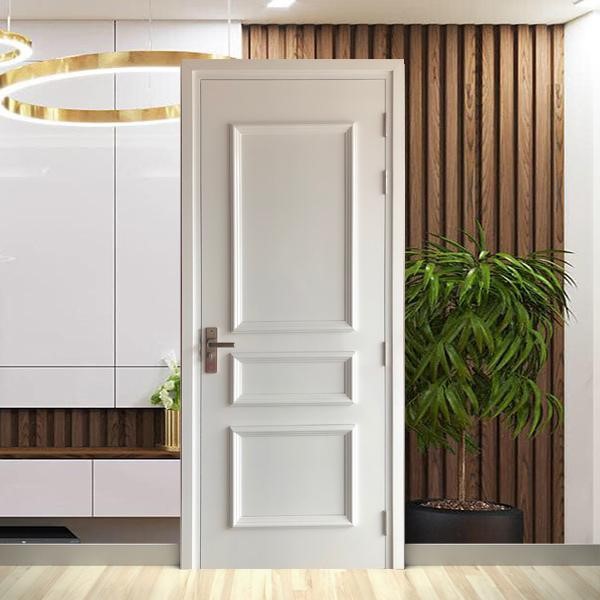 Cửa phòng ngủ hiện đại bằng nhựa composite