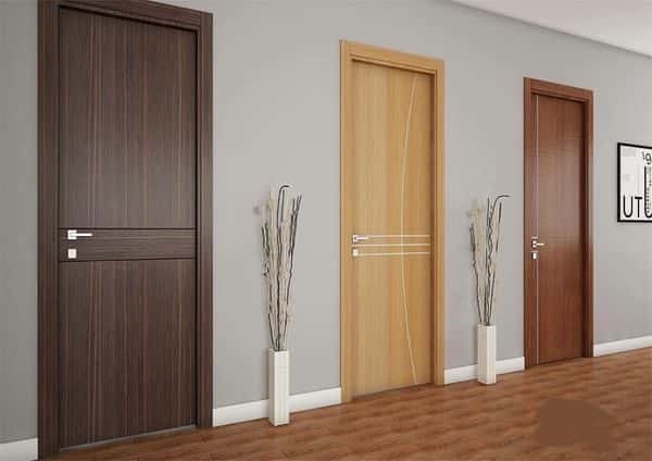 Cửa phòng ngủ hiện đại sử dụng nhựa ABS