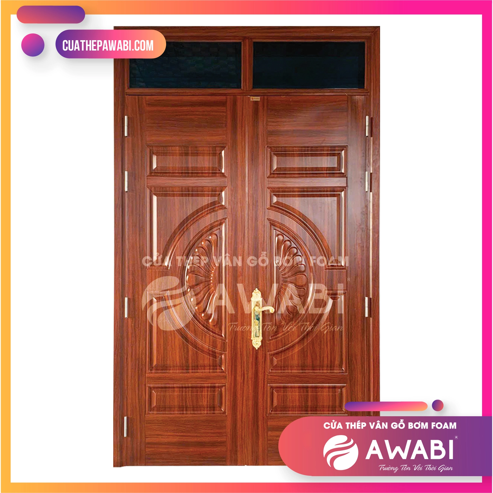 Cửa 2 cánh cân-AWABI-2C-H11
